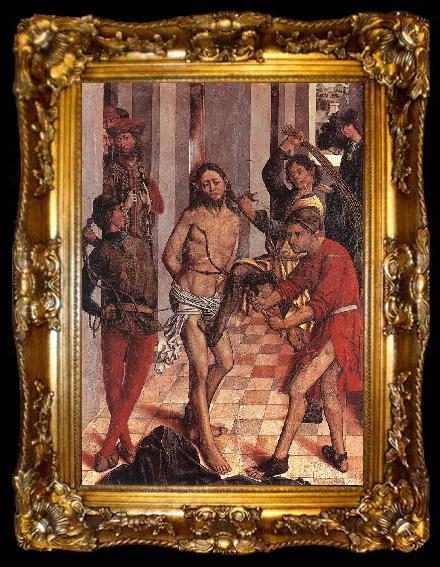 framed  GALLEGO, Fernando Flagellation sg, ta009-2